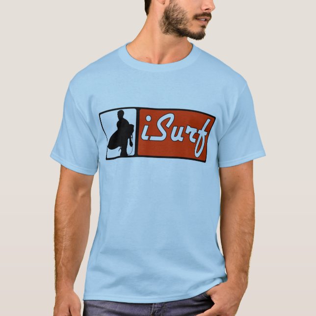 iSurf Red T-Shirt (Front)