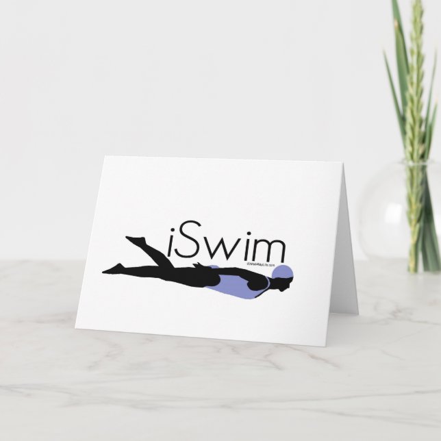 iswim - Female Card (Front)