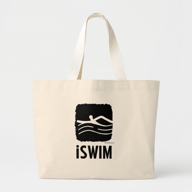 ISWIM LARGE TOTE BAG (Front)