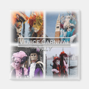 IT3262 Europe, Italy, Venice Carnival, fridge Magnet