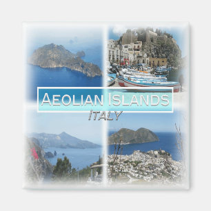 IT3269 Europe, Italy, Sicily, Lipari, fridge Magnet