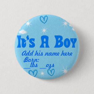 It' a Boy_ 2 Inch Round Button
