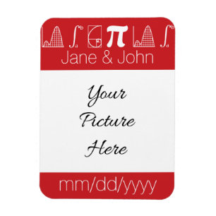 It Adds Up in Cherry Save-the-Date Magnet