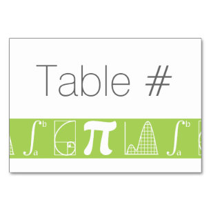 It Adds Up in Peridot Table Card
