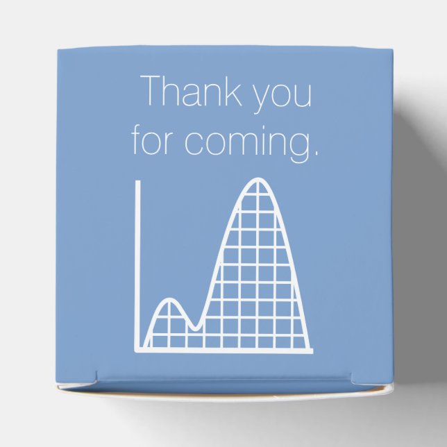 It Adds Up in Periwinkle Favour Box (Top)