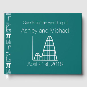 It Adds Up in Teal  Guest Book