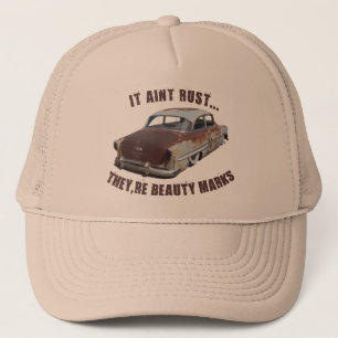 It aint rust... trucker hat