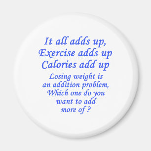 It all adds up! magnet