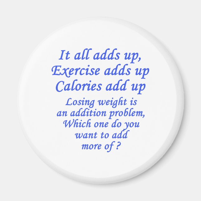 It all adds up! magnet (Front)