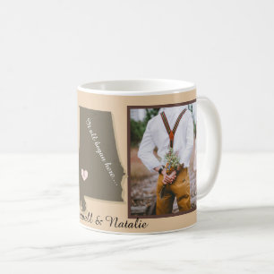 It all Began Here, Alabama Photo Personalize Coffee Mug