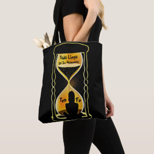 "It all comes in its time" - Believe in Timing Tote Bag