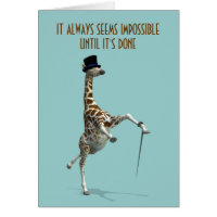 it always seems impossible until it's done