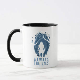 IT Always The Eyes Forest Silhouette Mug
