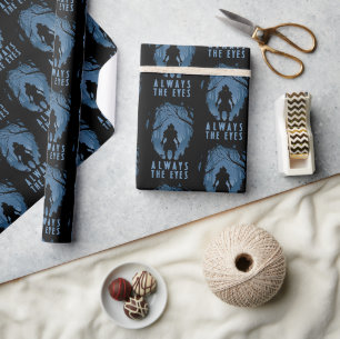 IT Always The Eyes Forest Silhouette Wrapping Paper