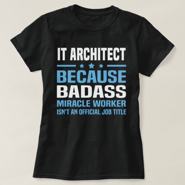 IT Architect T-Shirt (Design Front)