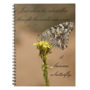 It Became a Butterfly - Notebook