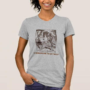 It Behoves Me To Say Hello Frogman Fishman Humour T-Shirt