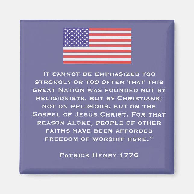 It cannot be emphasized too strongly or too often magnet (Front)