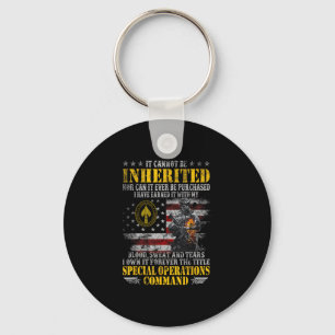 It Cannot Be Inherited Special Operations Command  Keychain