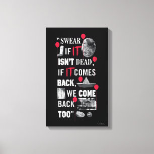 It Chapter 2   Editorial Graphic Canvas Print