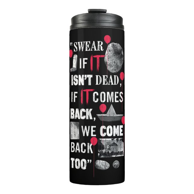 It Chapter 2 | Editorial Graphic Thermal Tumbler (Front)