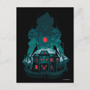 It Chapter 2   Pennywise and House Postcard