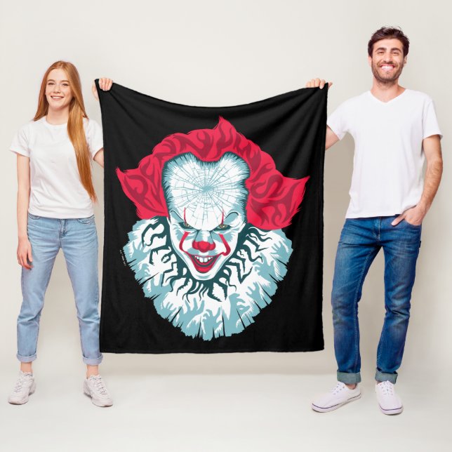 It Chapter 2 | Pennywise Fleece Blanket (In Situ)