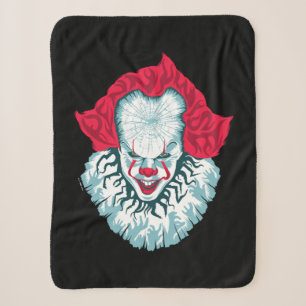 It Chapter 2   Pennywise Sherpa Blanket