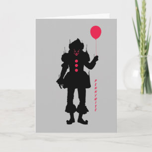 It Chapter 2 Pennywise Silhouette Card