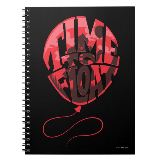 It Chapter 2 | Time to Float Balloon Graphic Notebook (Front)