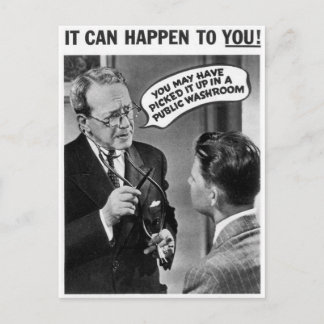 It could happen to you! postcard