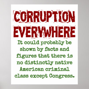It Could Probably Be Shown By Fact - Corruption Qu Poster