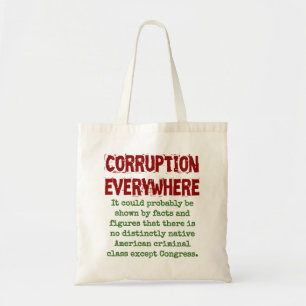 It Could Probably Be Shown By Fact - Corruption Qu Tote Bag