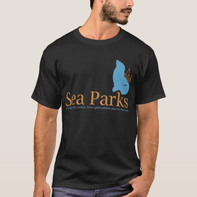 IT Crowd Sea Parks T-Shirt (Front)