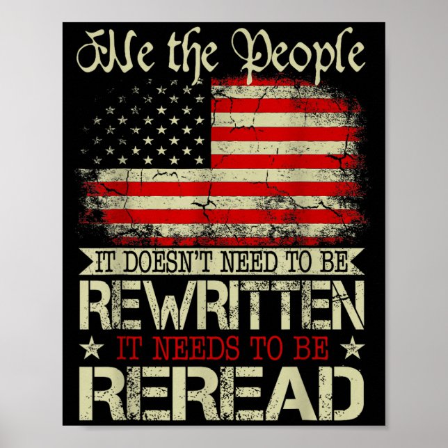 It Doesn't Need To Be Rewritten It Needs To Be Rer Poster (Front)
