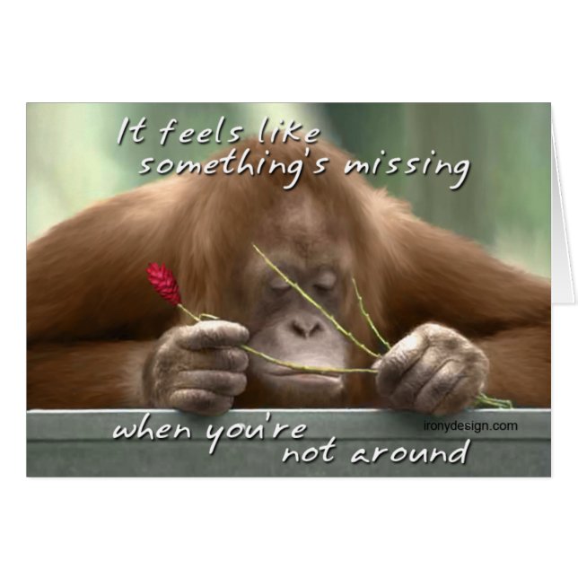 It Feels like Something's Missing Card (Front Horizontal)