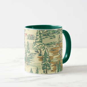 IT Forest Fishing Pattern Mug