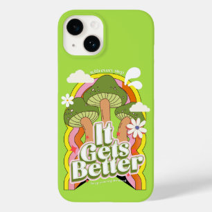It Gets Better   Good Vibes & Groovy Feels Retro Case-Mate iPhone 14 Case