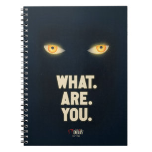 IT Glowing Eyes "What.Are.You." Notebook
