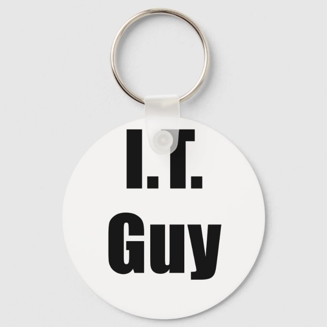 IT Guy Keychain (Front)