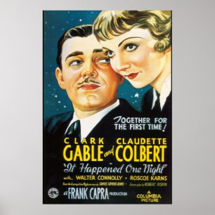 It Happened One Night Poster