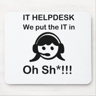 IT Helpdesk Mouse Pad