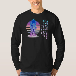 It Hurts But It's Okay Aesthetic Vaporwave 90's T-Shirt