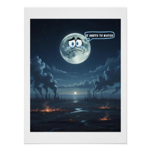It Hurts To Watch – If The Moon Could Talk Poster
