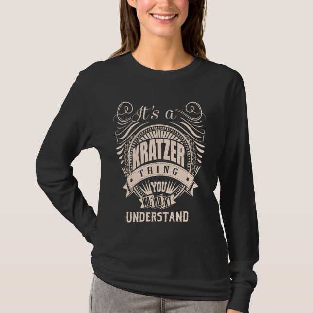 It is a KRATZER Thing T-Shirt (Front)