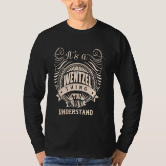 It is a WENTZEL Thing T-Shirt