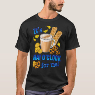 It Is Chai O Clock Funny Coffee Tea Drink T-Shirt