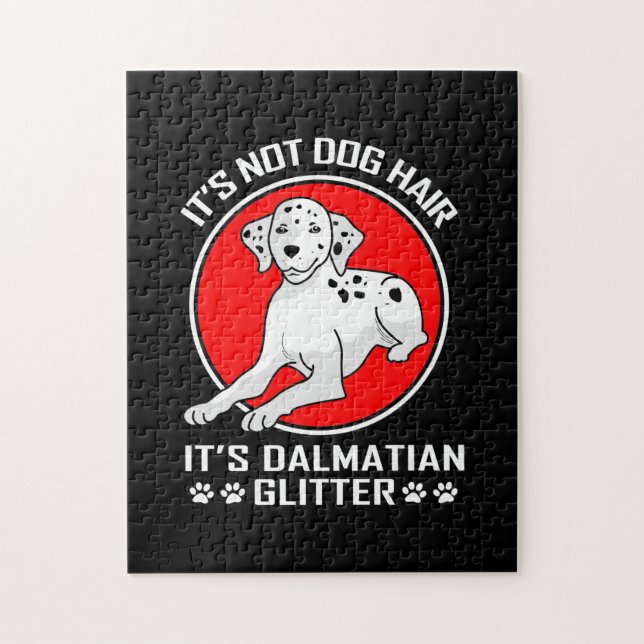 It Is Dalmatian Glitter Jigsaw Puzzle (Vertical)