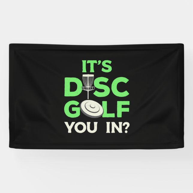 It Is Disc Golf You In Banner (Horizontal)