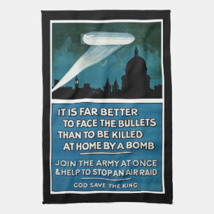 It Is Far Better to Face The Bullets... Kitchen Towel